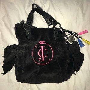Vintage black juicy couture purse